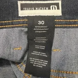 Jean Homme Travis Mathew Legacy Taille 38 Indigo Neuf Avec étiquette